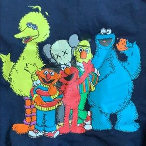 KAWS X Sesame Street sweatshirt